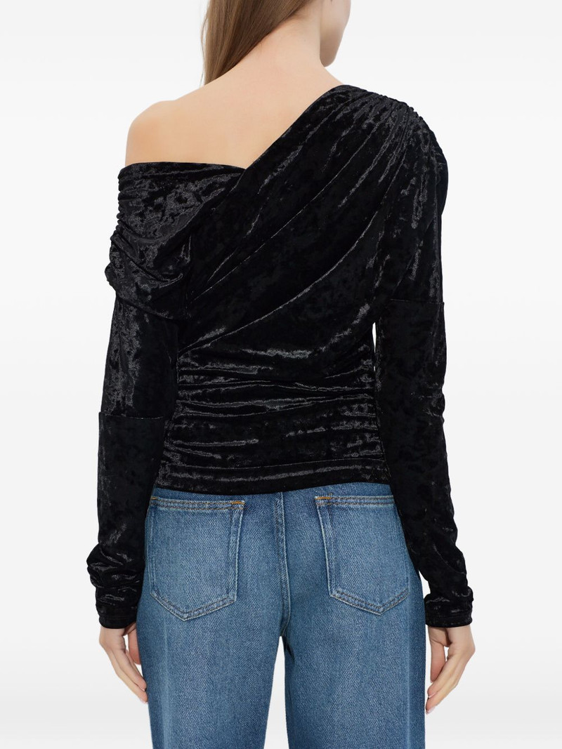 long-sleeve one-shoulder top 4