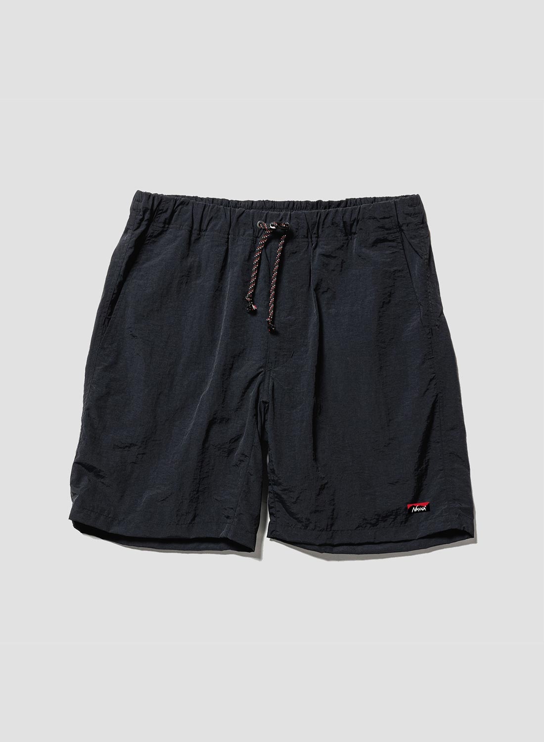 Nanga Nylon Tusser Easy Shorts in Black - 1