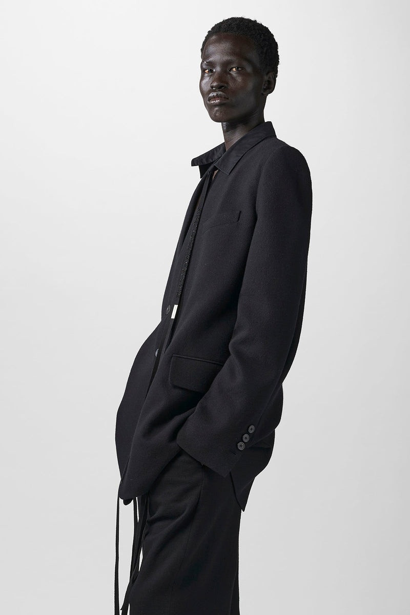Ann Demeulemeester Alain Standard Tailored Jacket Brushed Wool outlook