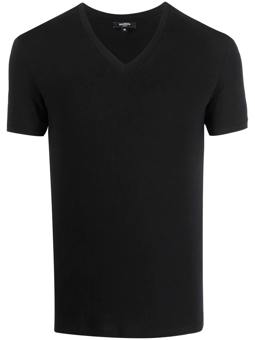 V-neck short-sleeved T-shirt - 1