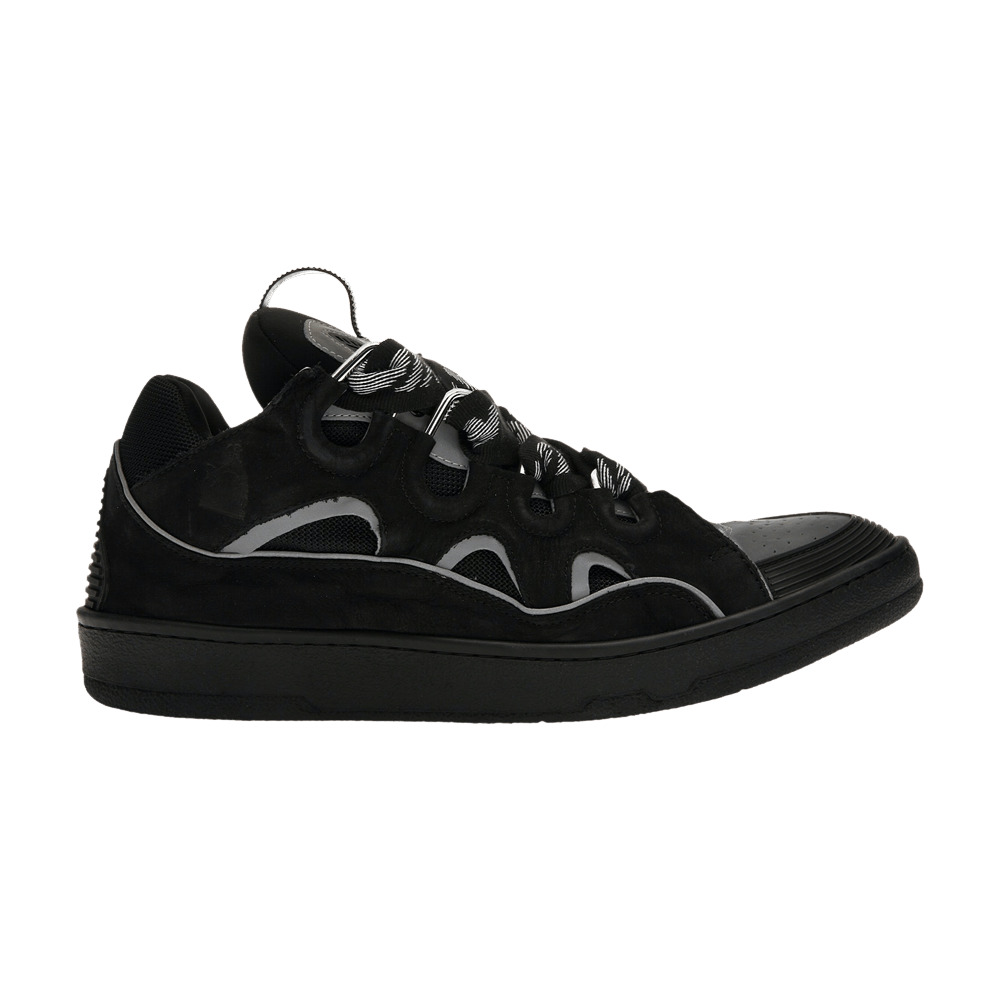 Lanvin Curb Sneakers 'Black Grey' - 1