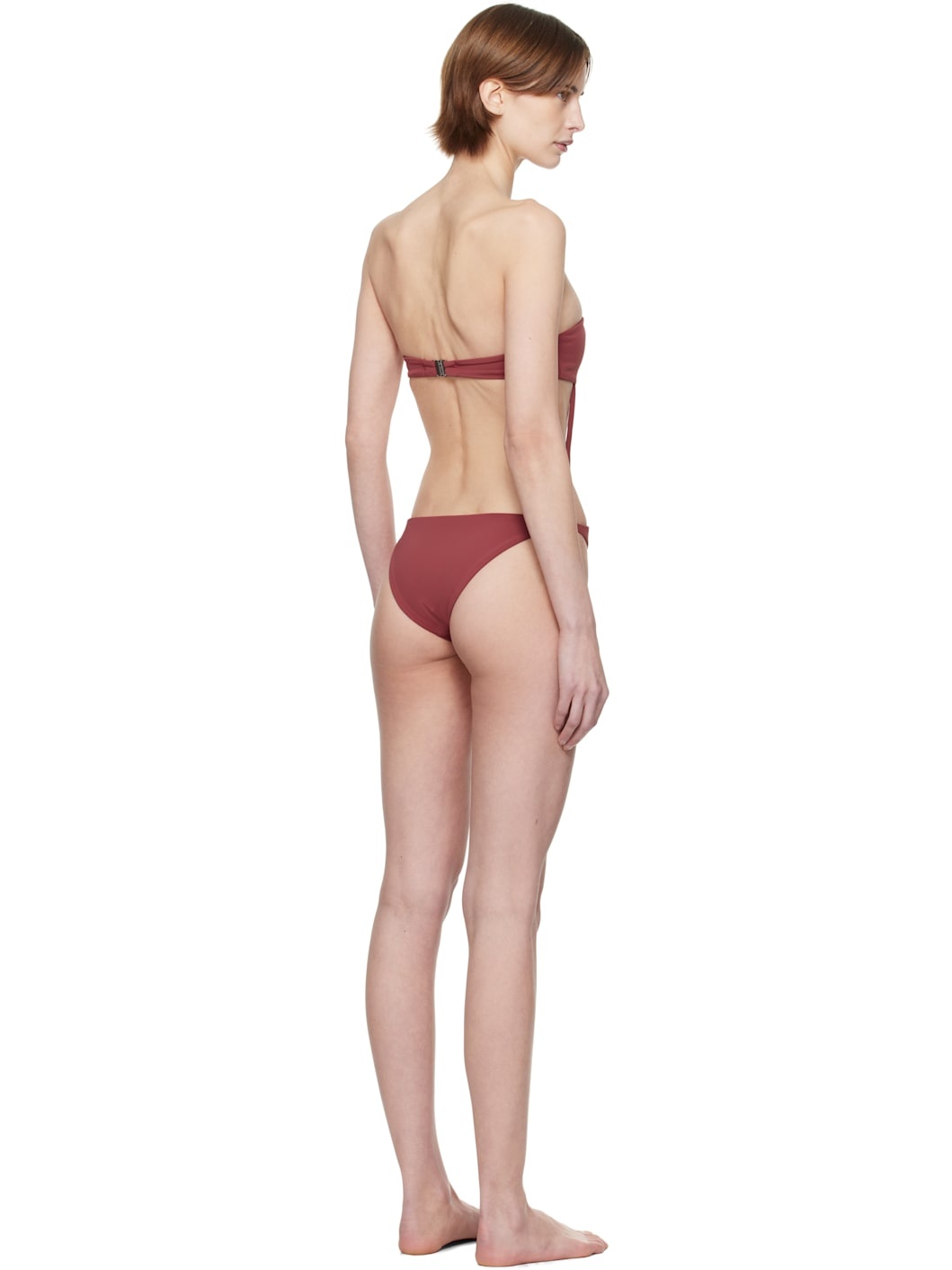 【関税込み】Isa Boulder SSENSE限定 レッド Challenger ビキニ ISA BOULDER SSENSE Exclusive Red Dandelion Swimsuit | REVERSIBLE