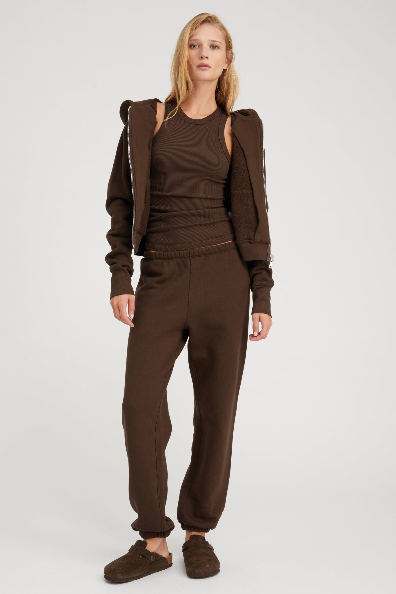 AMERICANO COTTON MINI LOGO SWEATPANTS - 2