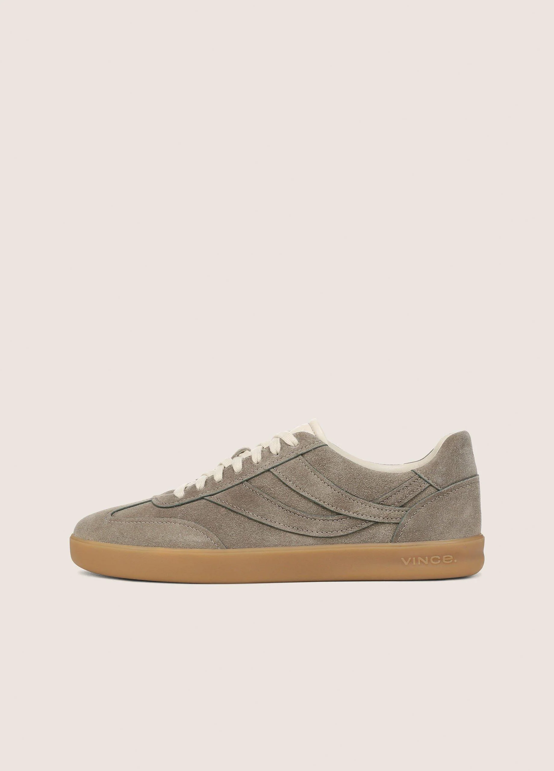Oasis Contrast-Edge Suede Sneaker - 1