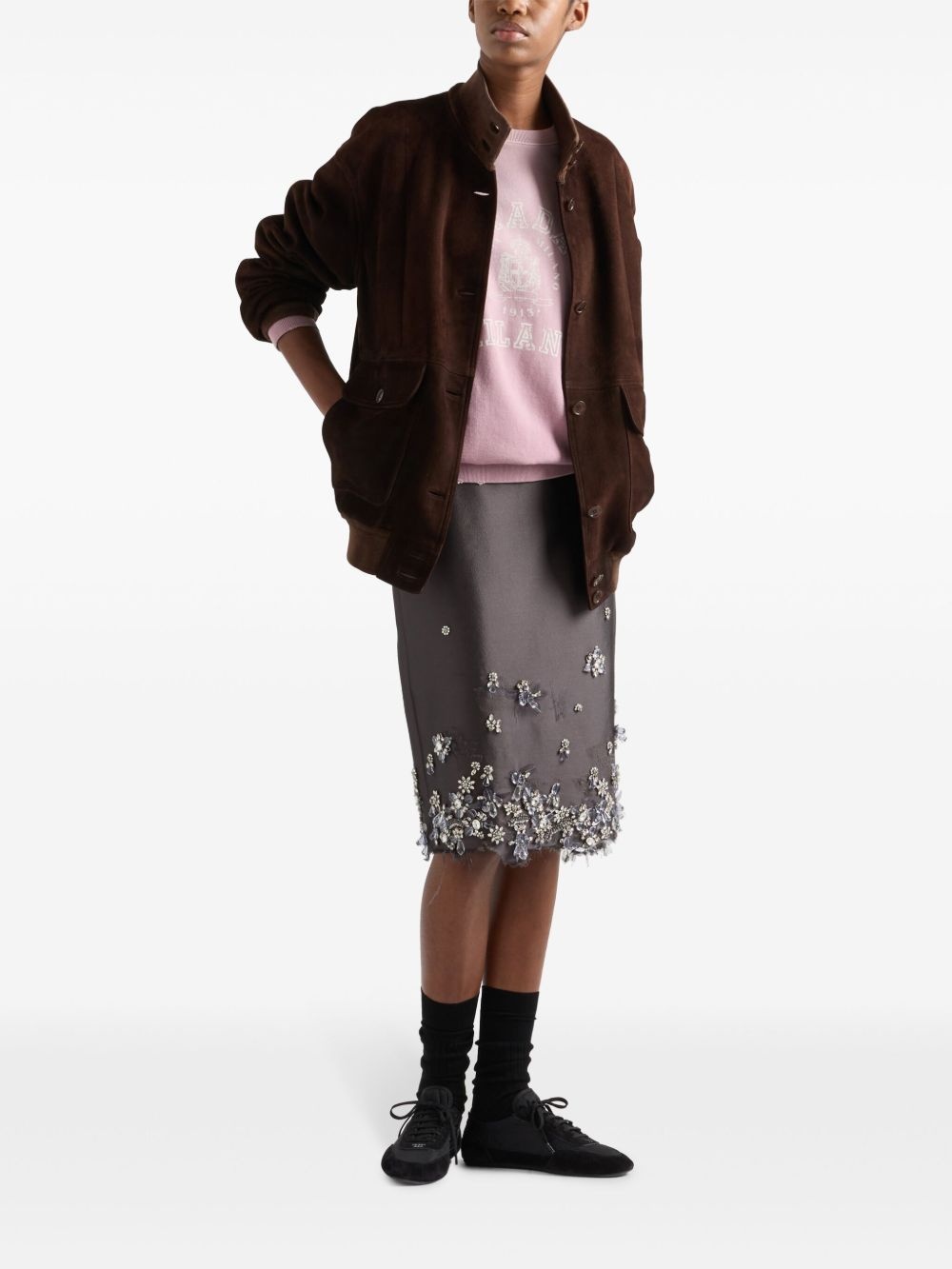 logo-print sweatshirt - 2