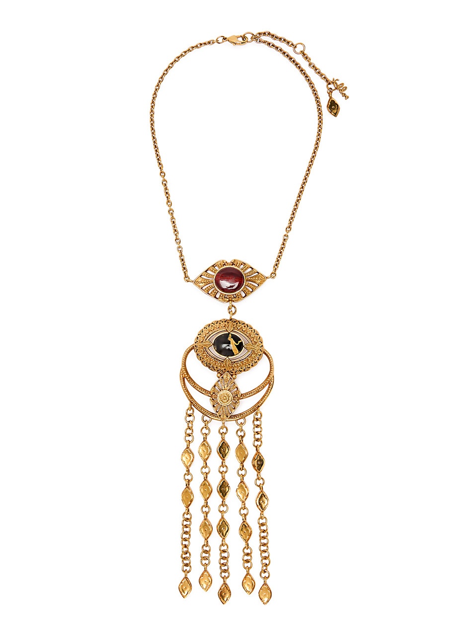 Chloe The Chloé Amulet Embellished Necklace - 3