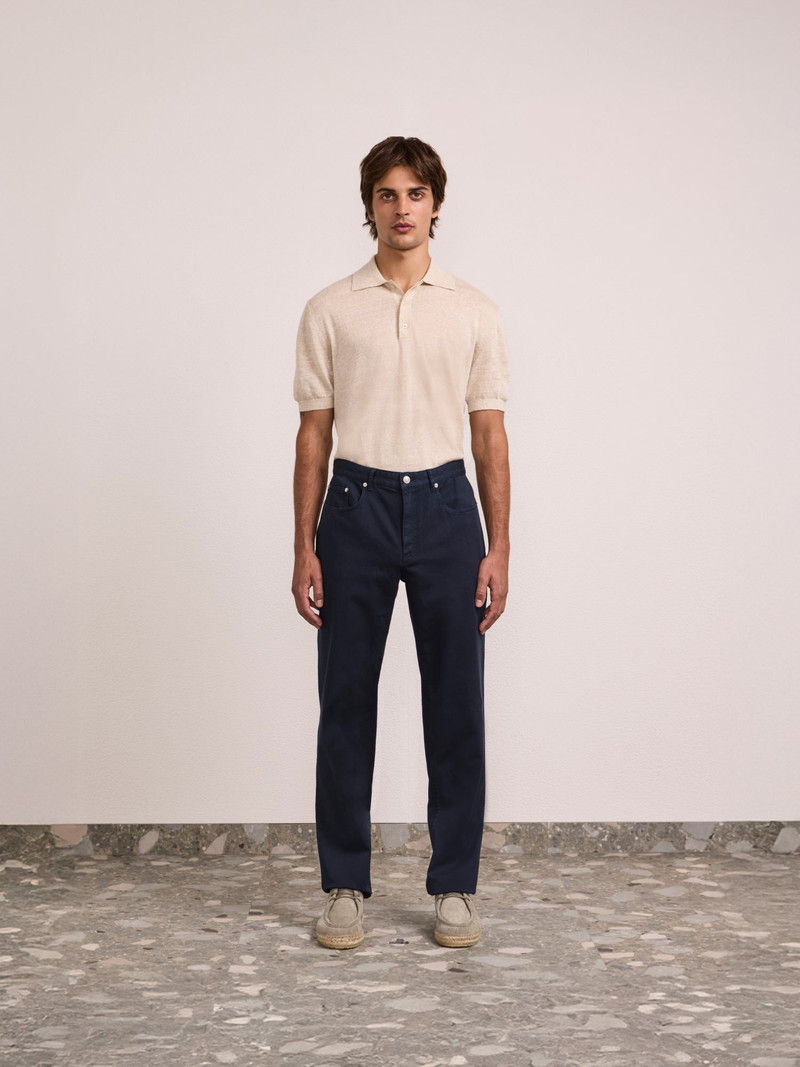 COLUMBO COTTON TWILL TROUSERS 3