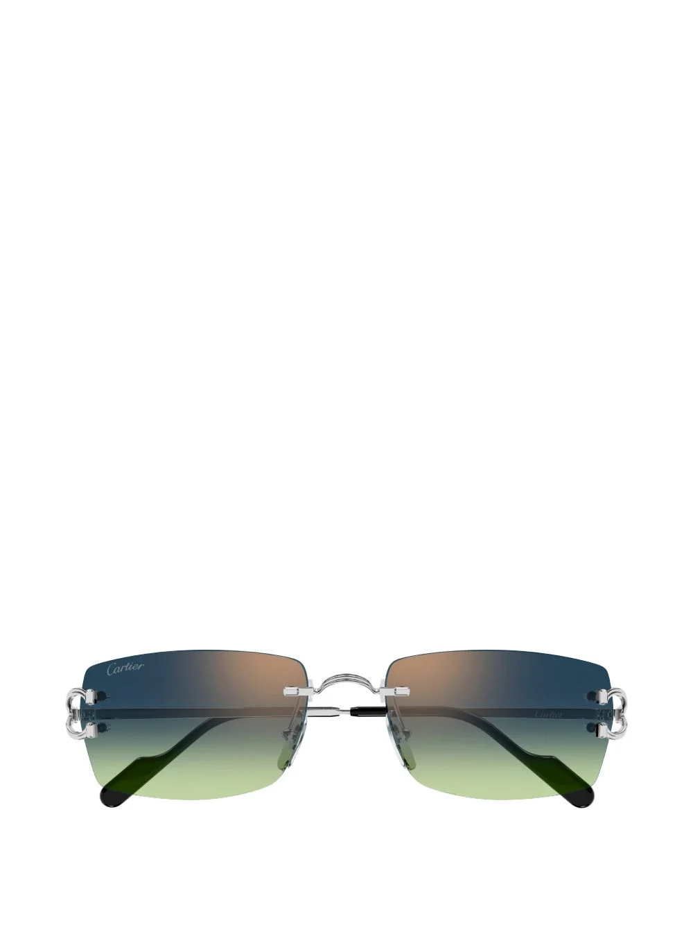 C Décor rimless sunglasses - 1