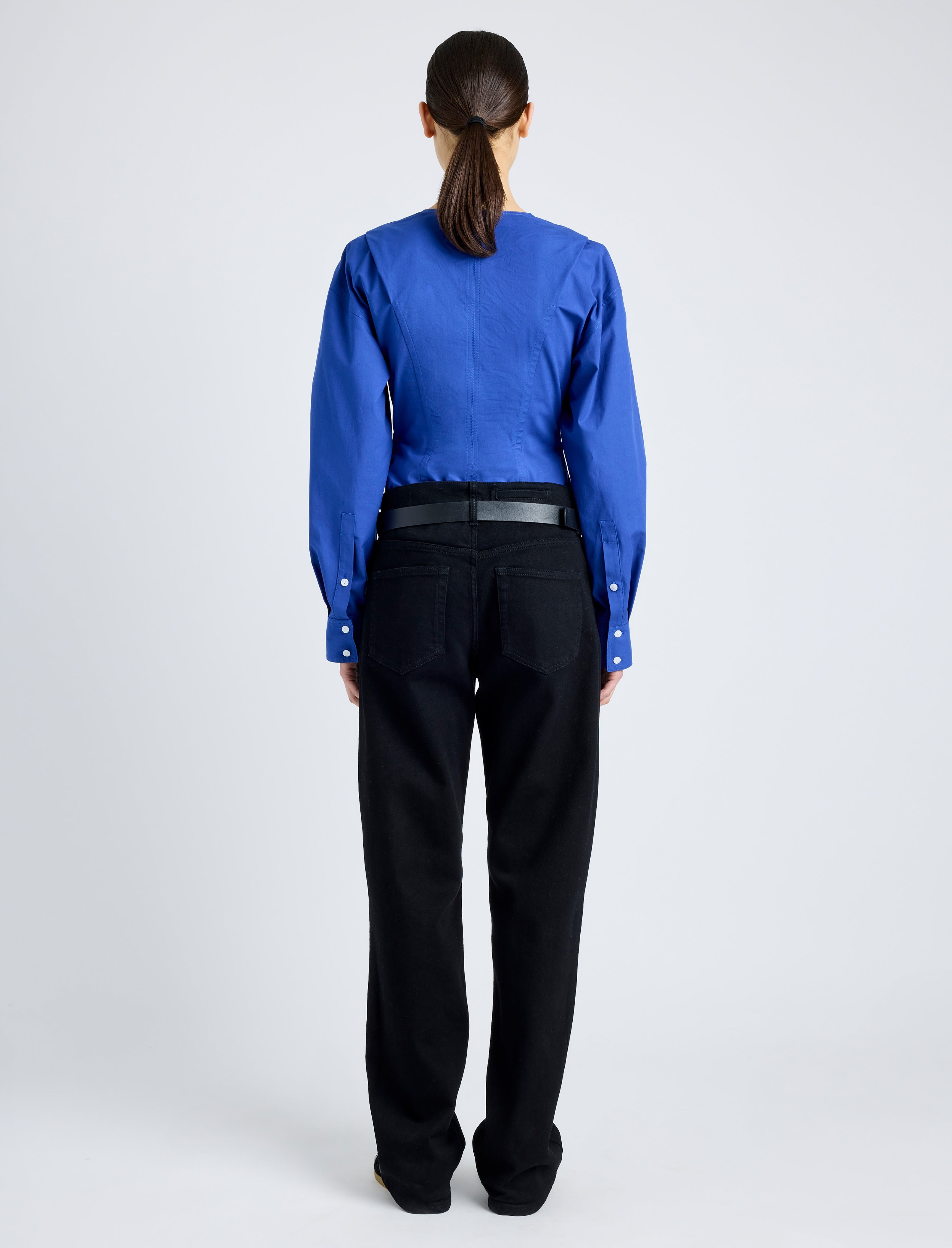 Ivonne Top in Eco Poplin - 5