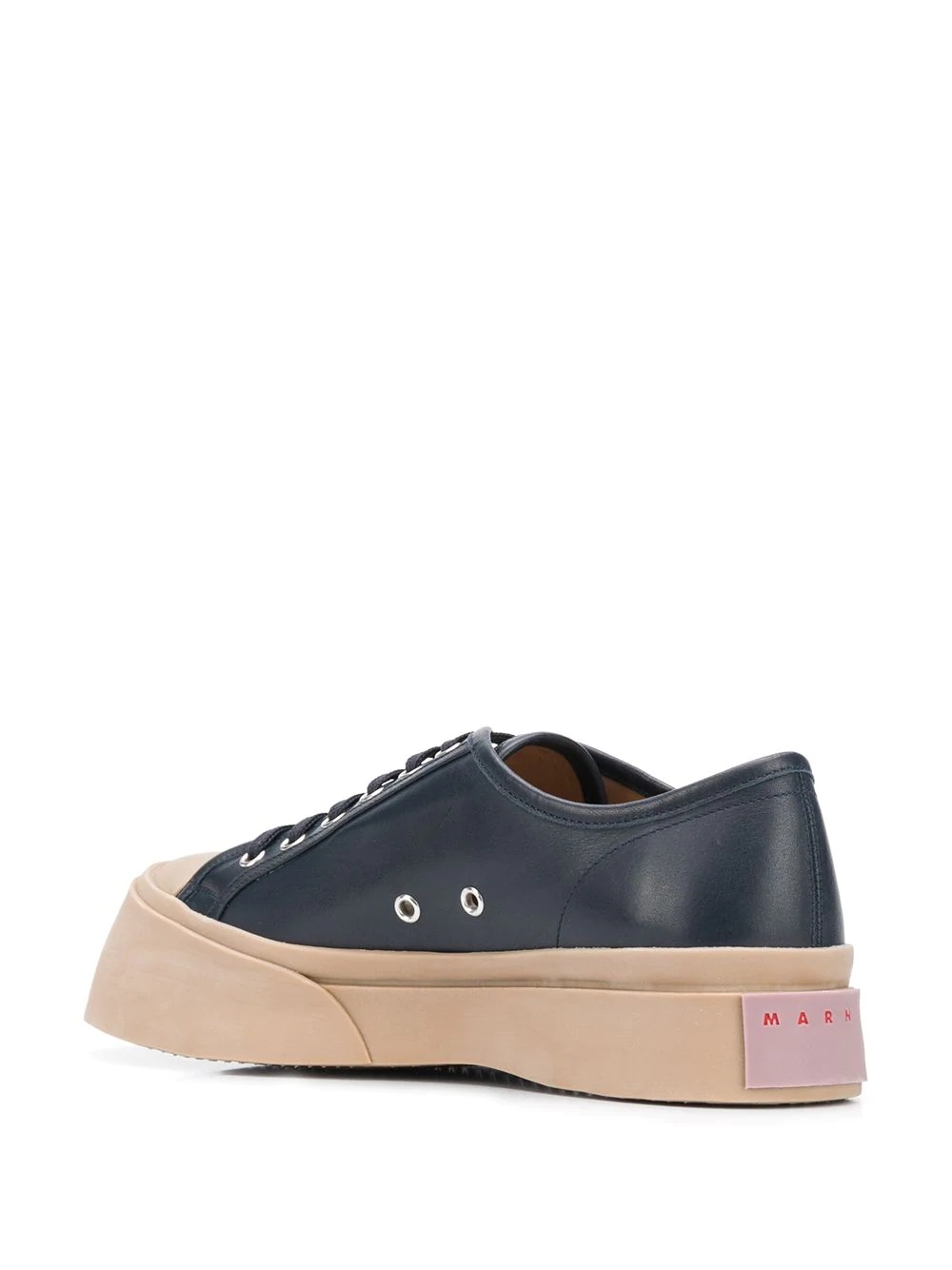 platform low-top sneakers - 3