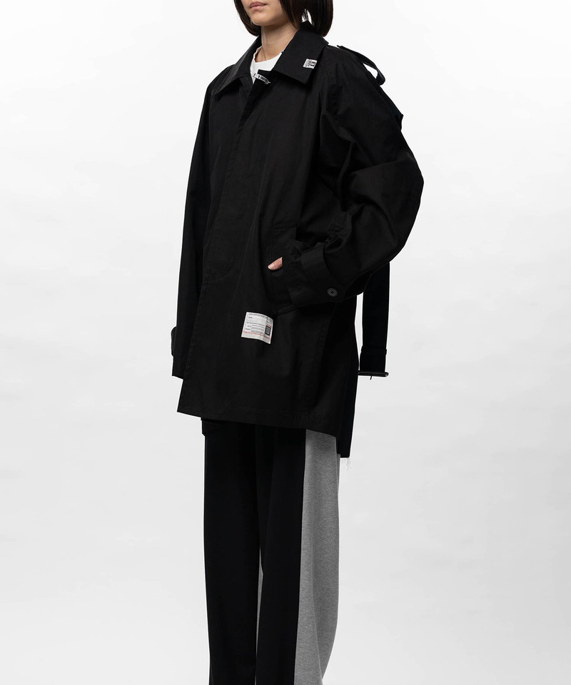 Vest Combined Balmacaan Coat 7