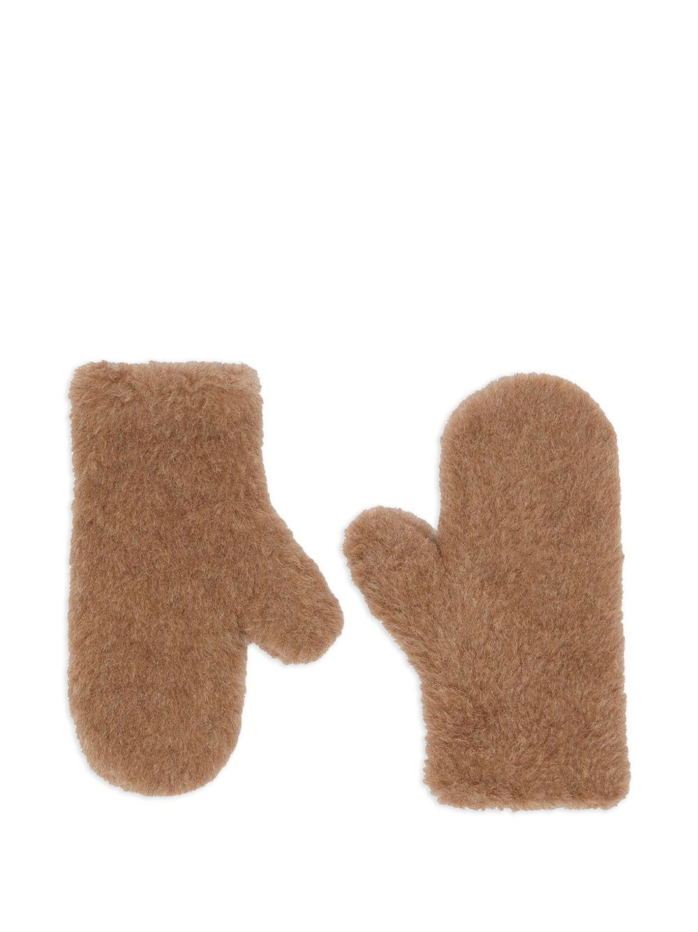 faux-fur gloves - 2