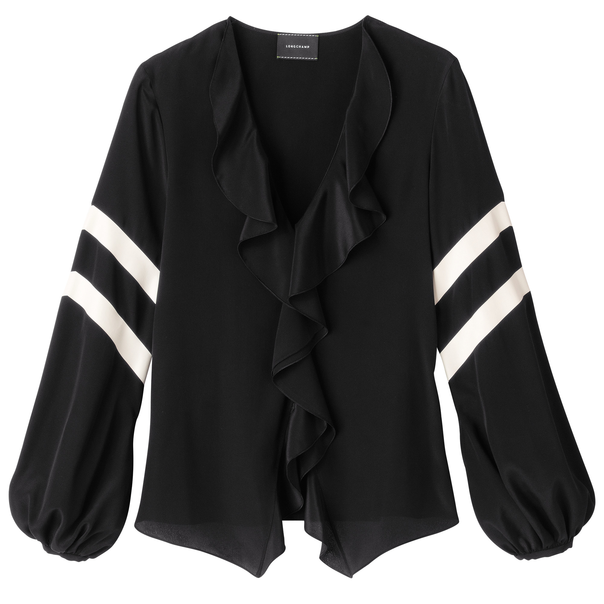 Blouse Black - Crepe - 1