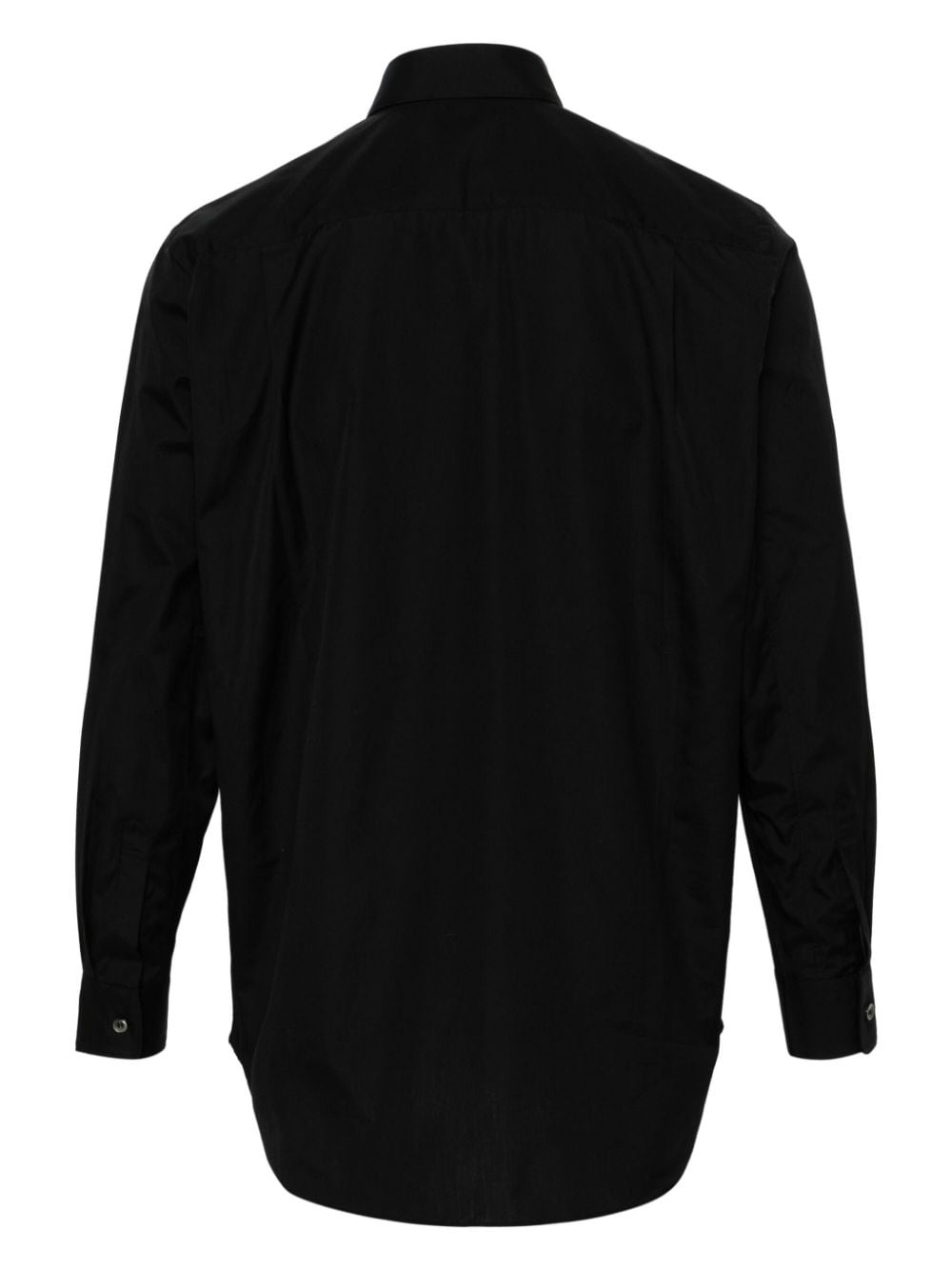 Heart-patch poplin shirt - 2
