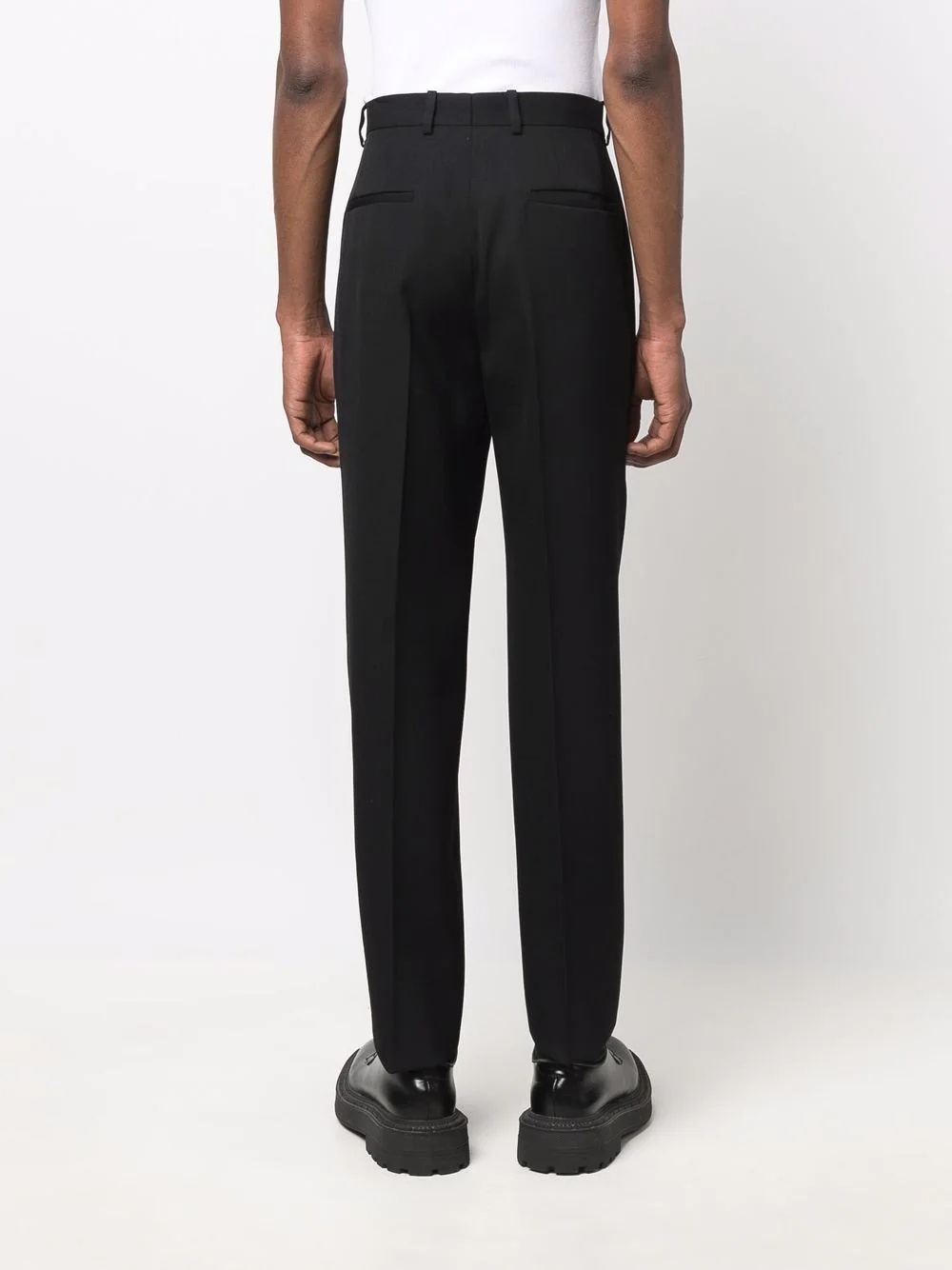 tailored wool trousers - 4