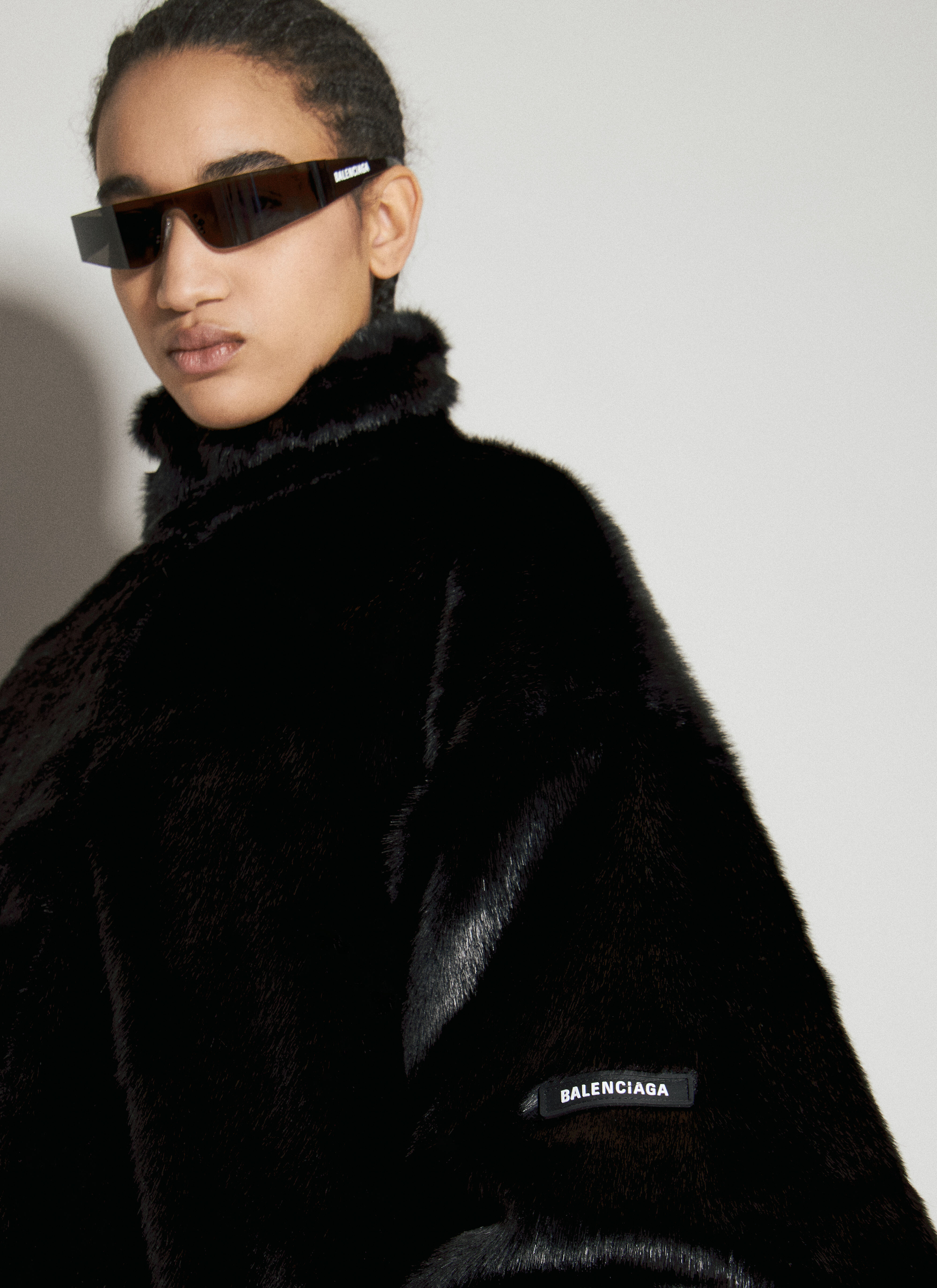 Faux-Fur Zip-Up Jacket - 4