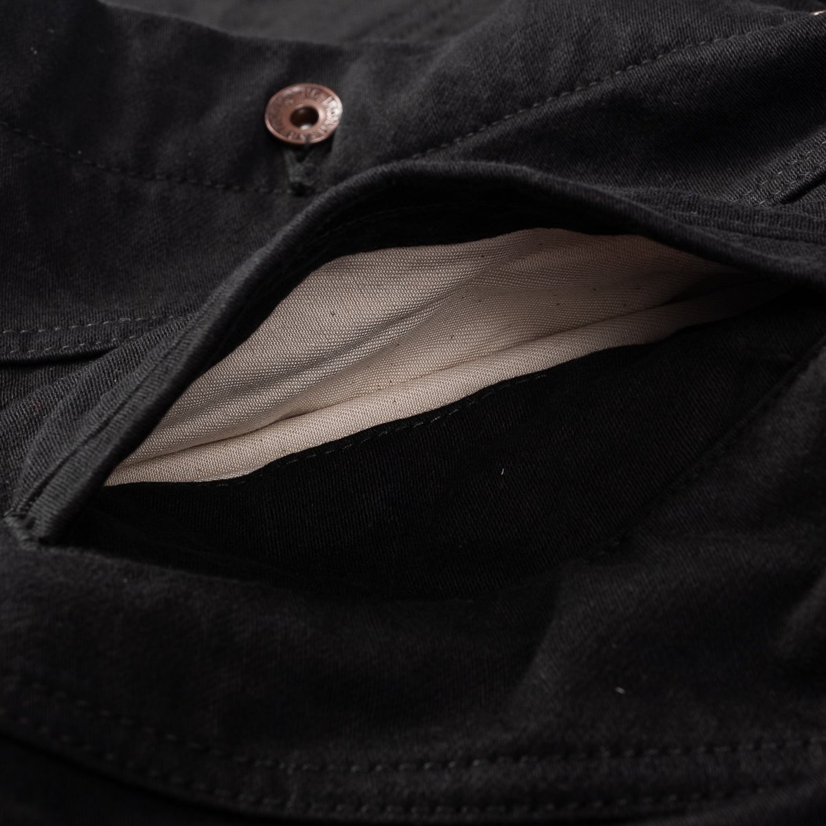 12oz Moleskin Modified Type III Jacket - Black - 13