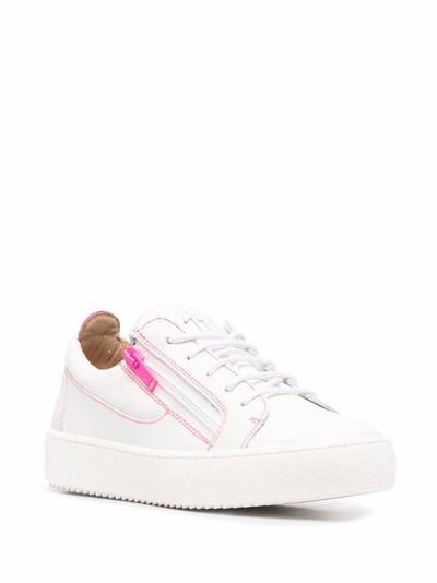 Giuseppe Zanotti Gail contrasting sneakers outlook