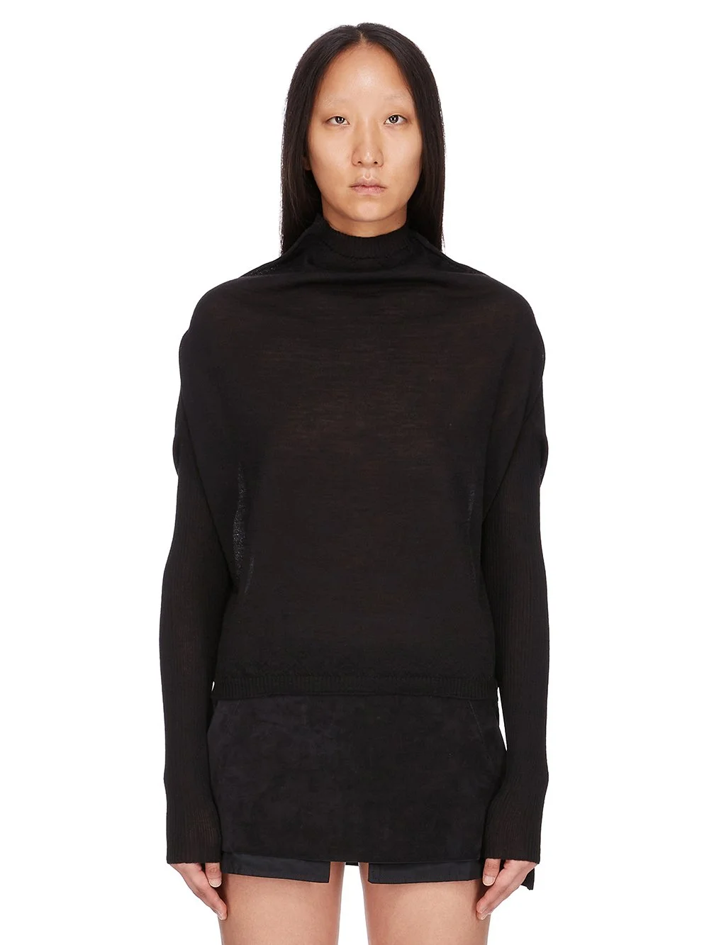 long-sleeve crew-neck T-shirt - 1