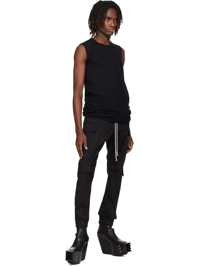 Rick Owens Black Temple Mastodon Megacargo Pants outlook