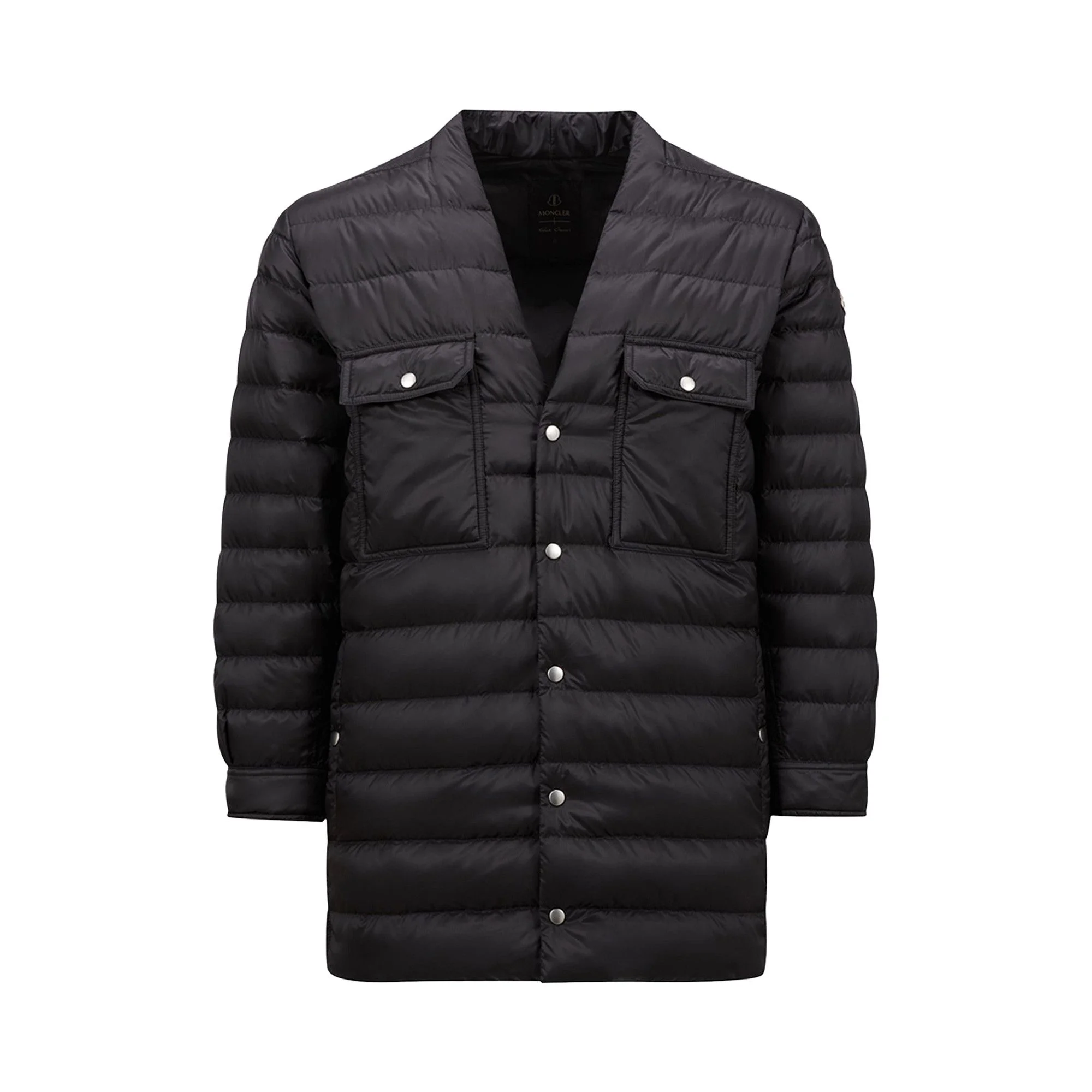 Moncler x Rick Owens Woven Outershirt 'Black' - 1