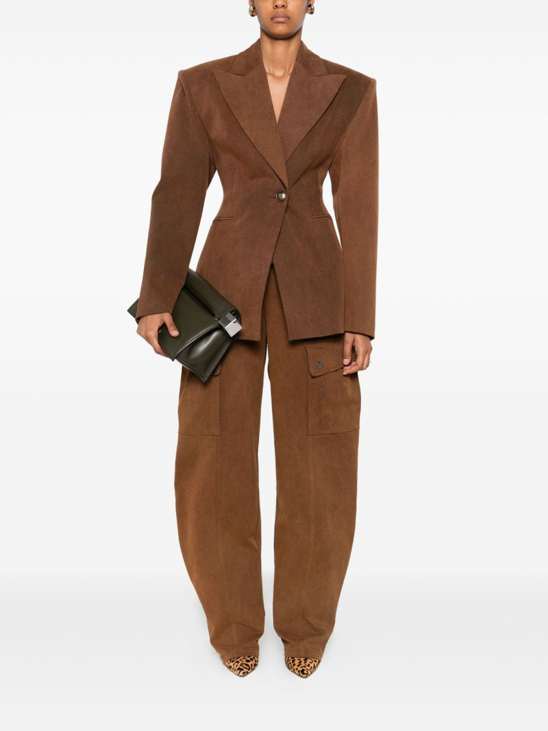 THE ANDAMANE belted cargo trousers outlook