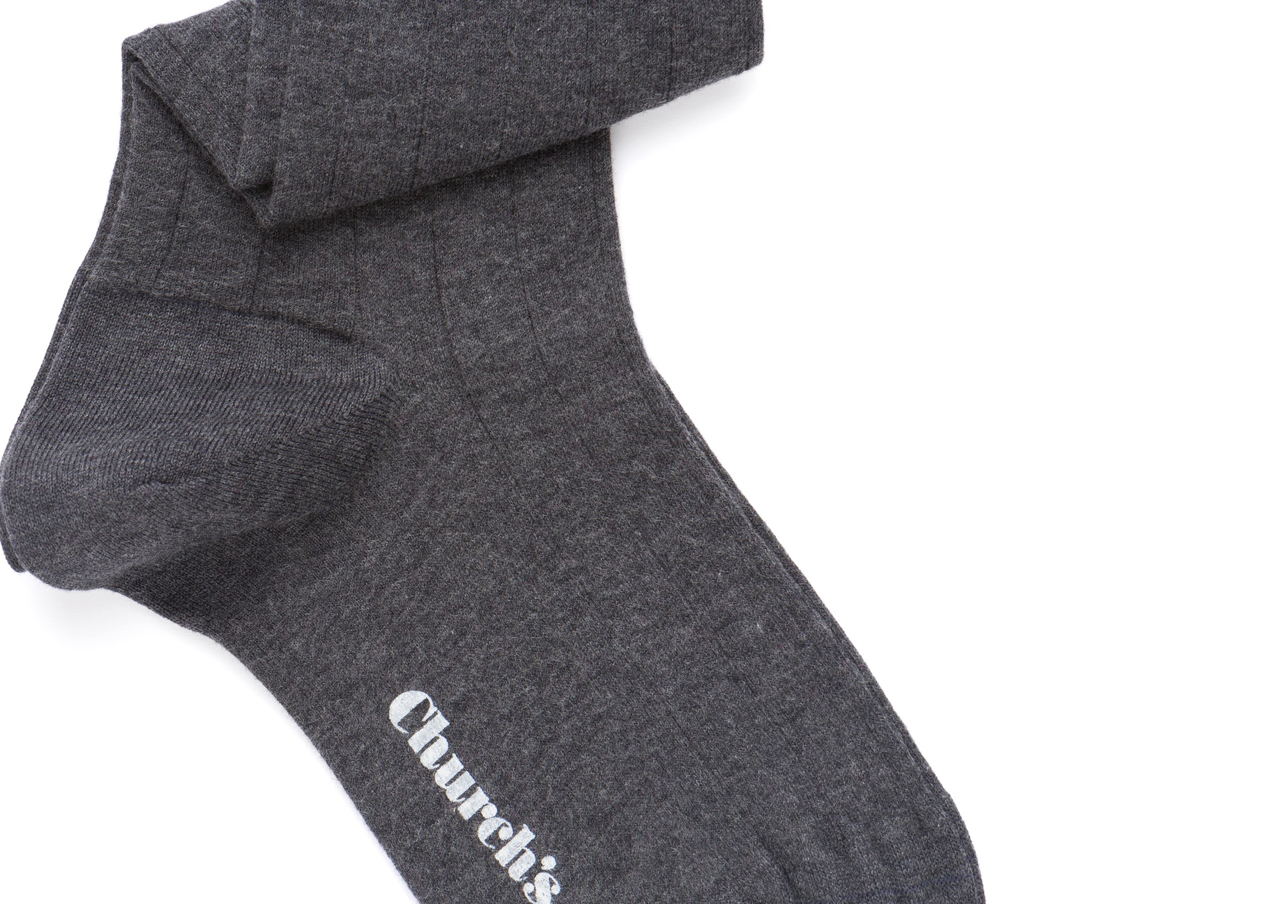 Ribbed socks
Cotton Short Grey - 2