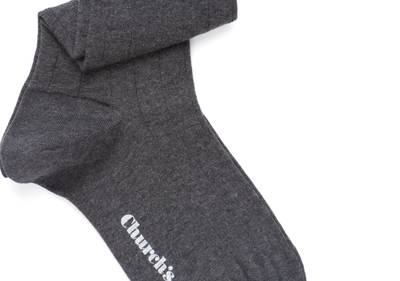 Church's Ribbed socks
Cotton Short Grey outlook