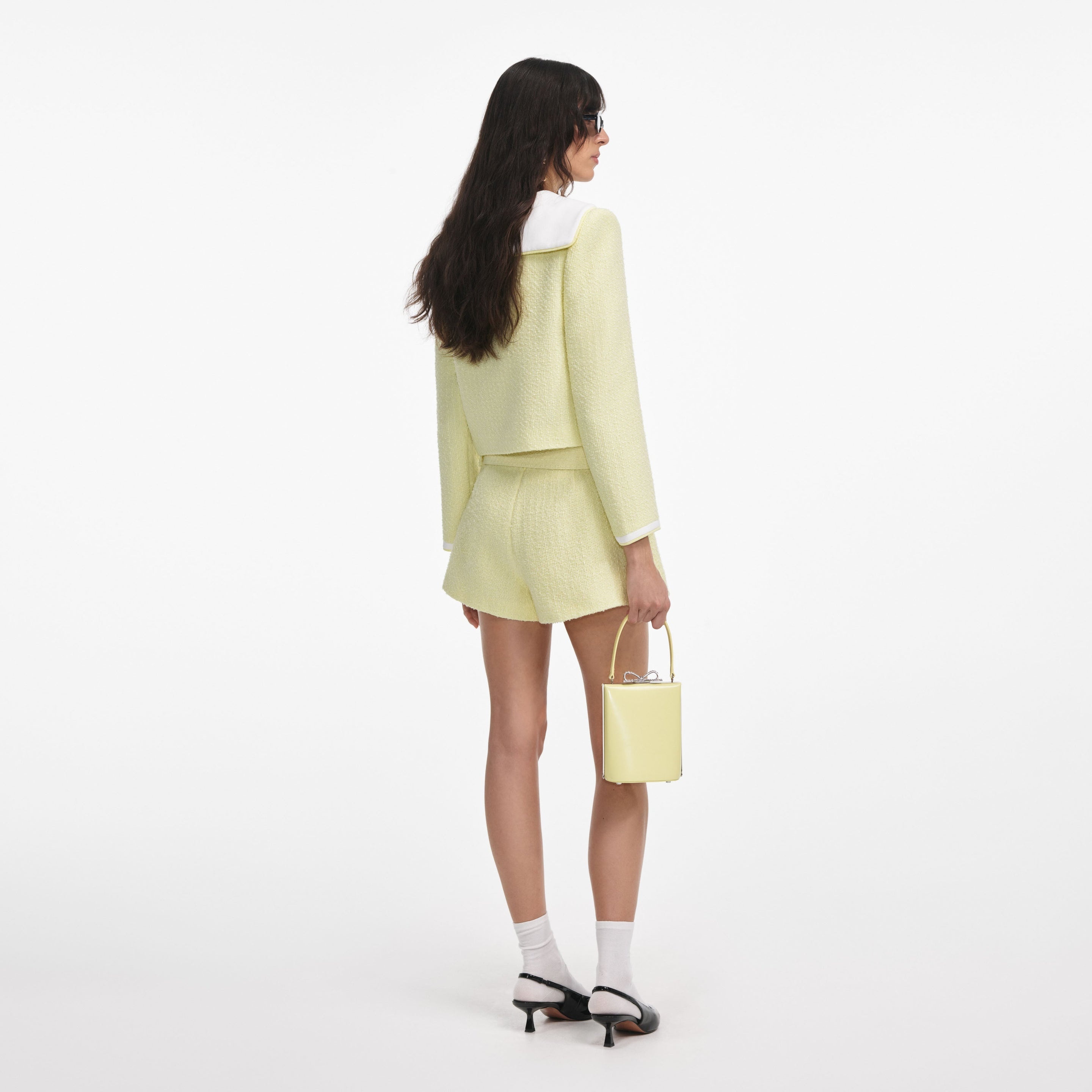 Yellow Boucle Skort - 3
