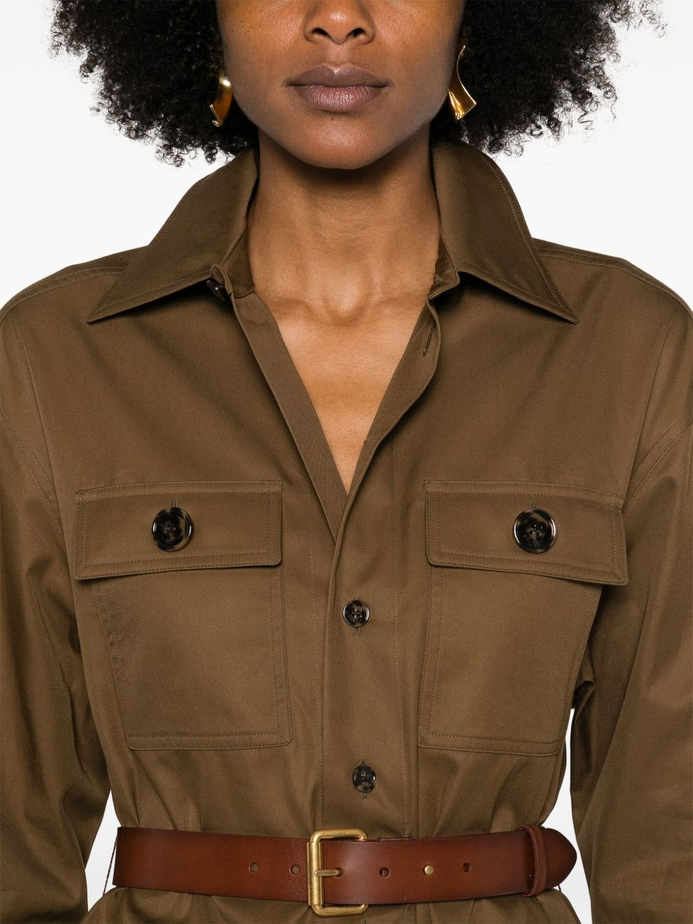 long cotton shirt - 5