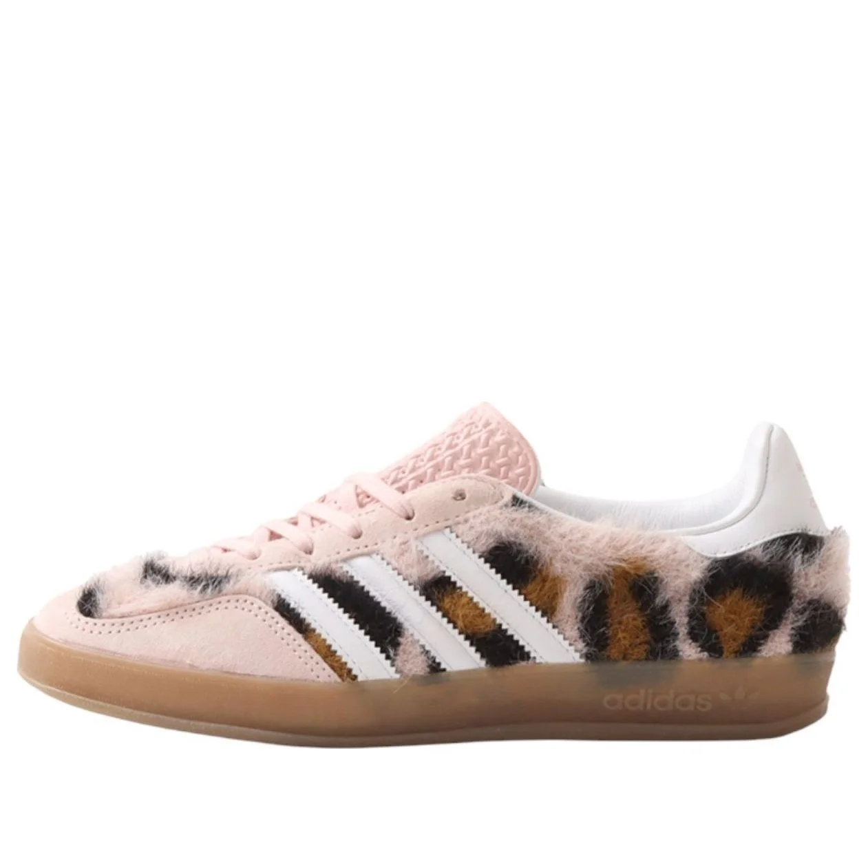(WMNS) adidas x atmos Pink Gazelle Indoor 'Trinity Leopard Sand Pink' JS4600 - 1