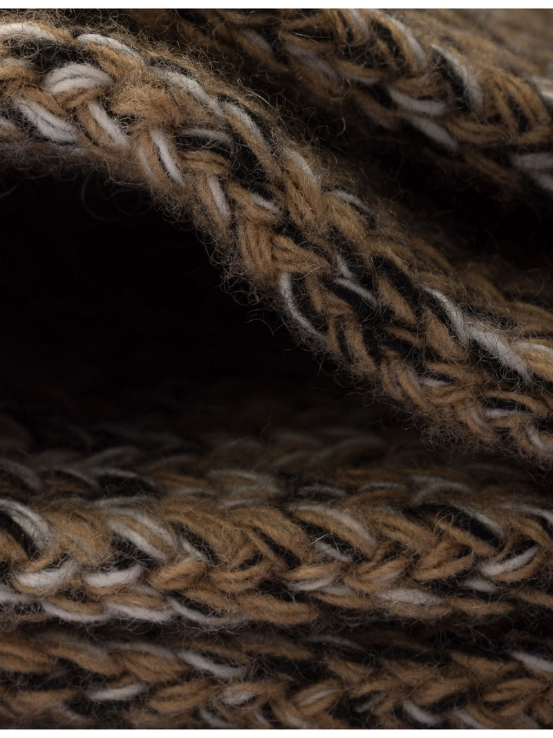 Prada Logo-Plaque Wool Cashmere Blend Scarf outlook