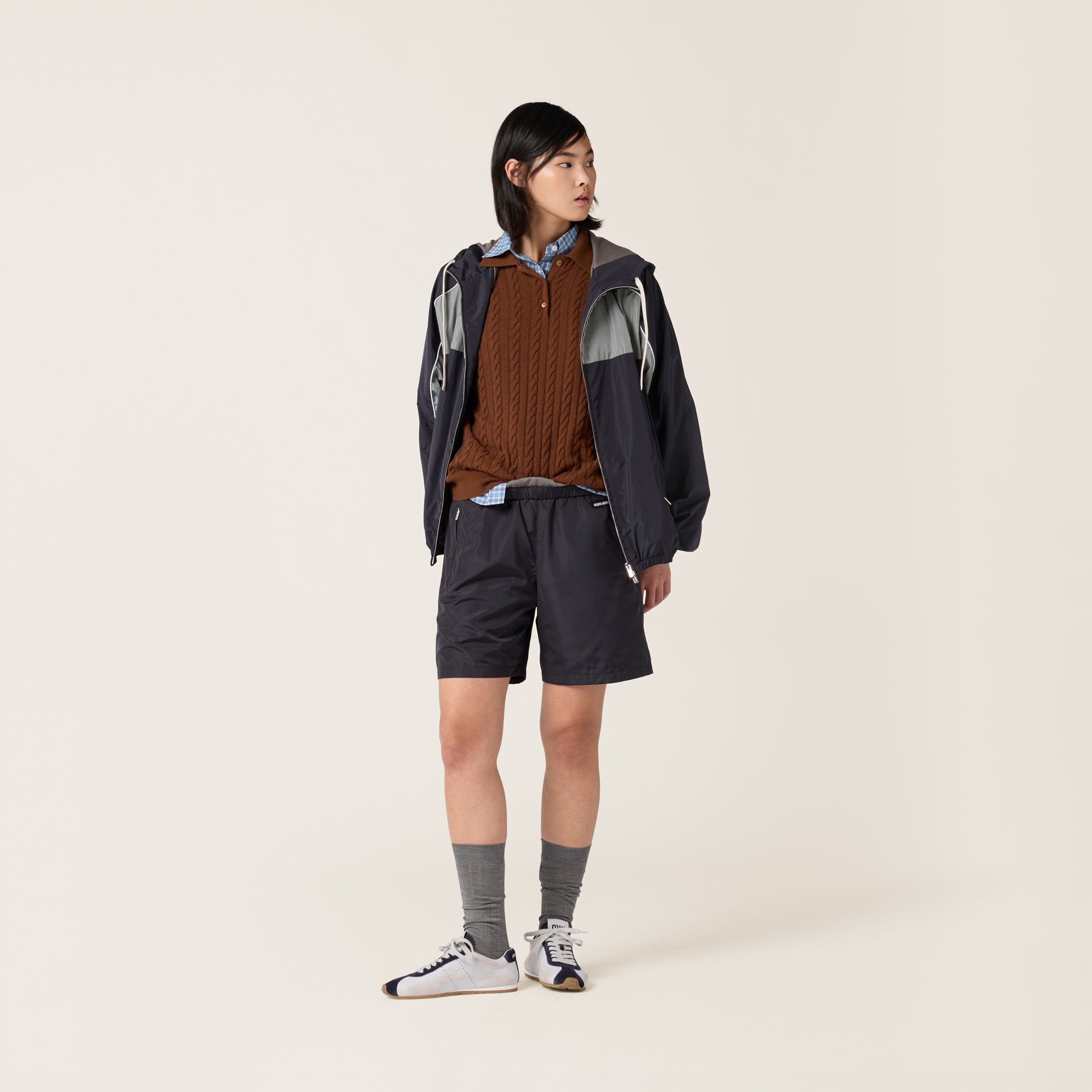 Technical silk Bermudas - 5