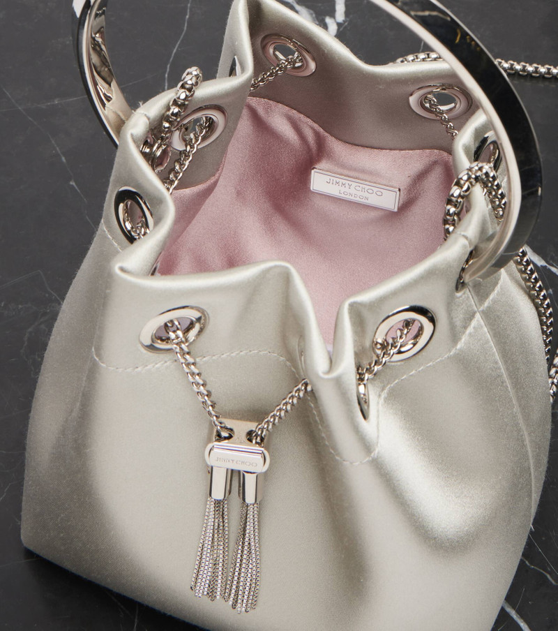 Bon Bon satin bucket bag 3