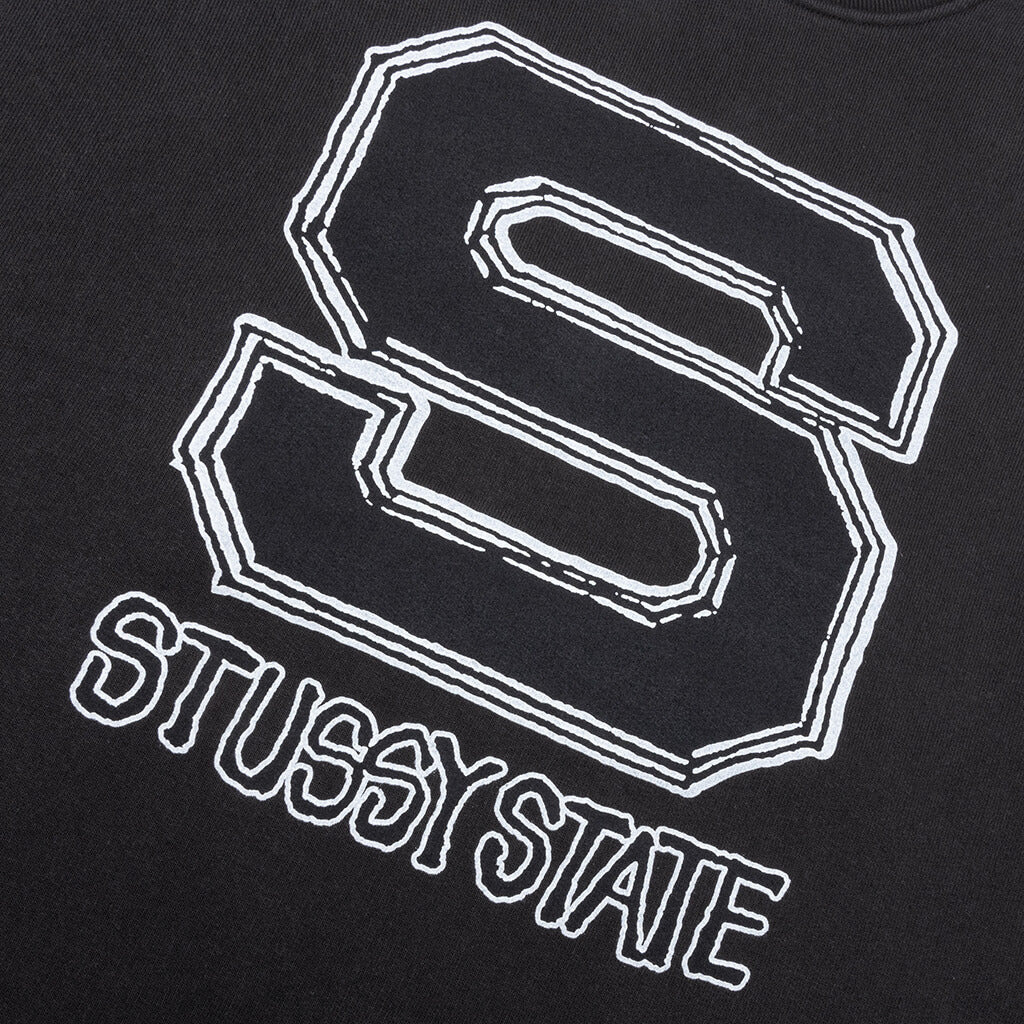 STÜSSY STATE CREW - BLACK - 3