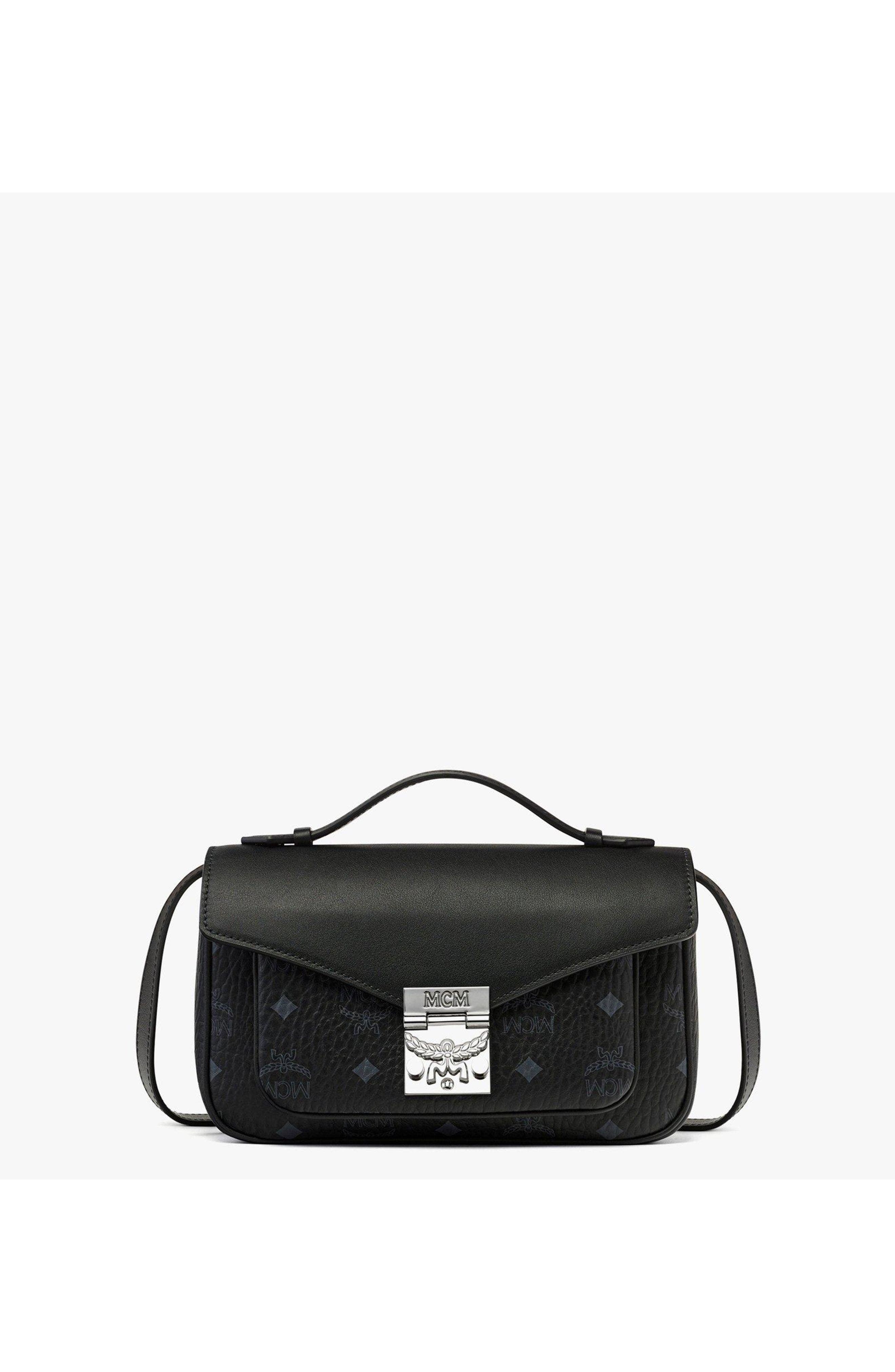 MCM Tracy Crossbody in Visetos in Black at Nordstrom - 1