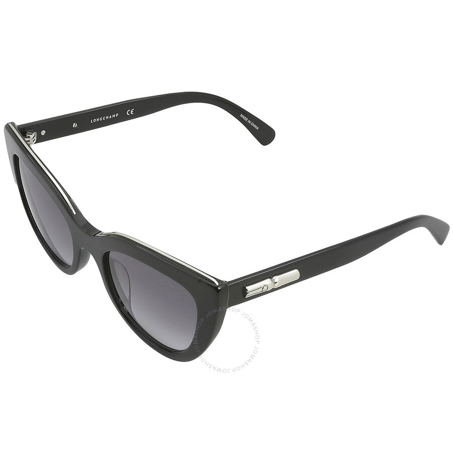Longchamp Grey Cat Eye Ladies Sunglasses LO686S 001 51 - 5