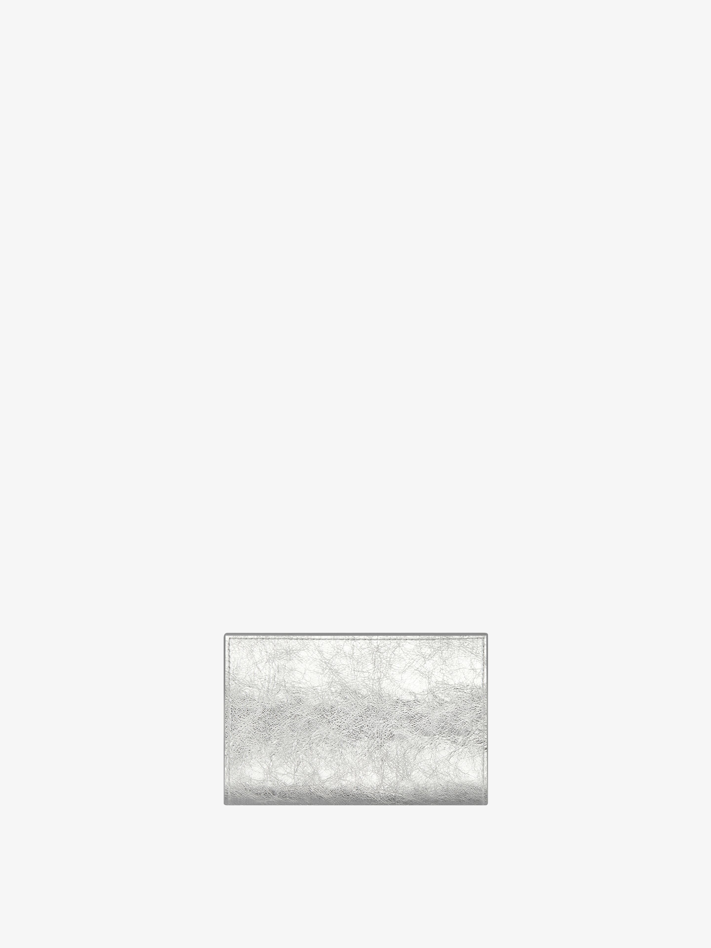ANTIGONA BIFOLD WALLET IN LAMINATED LEATHER - 3