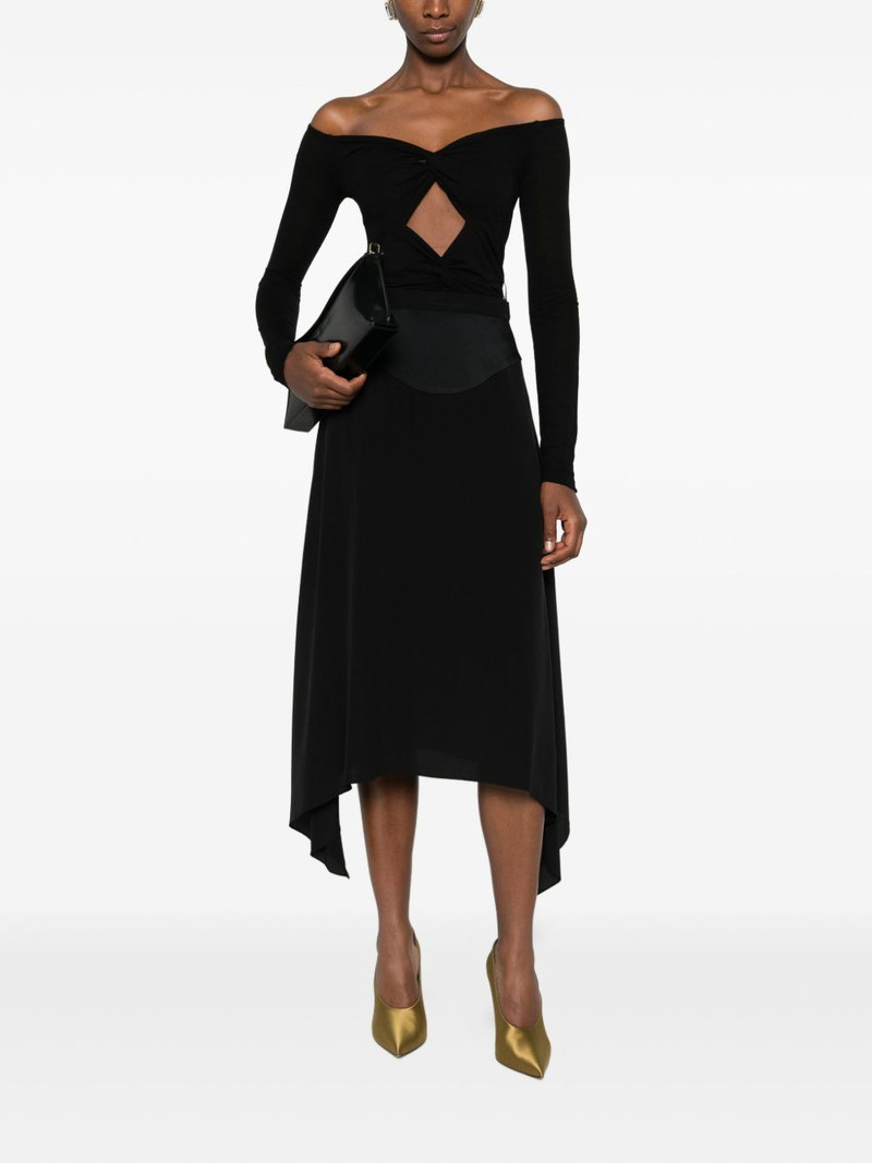 Stella McCartney zip-fastening midi skirt outlook