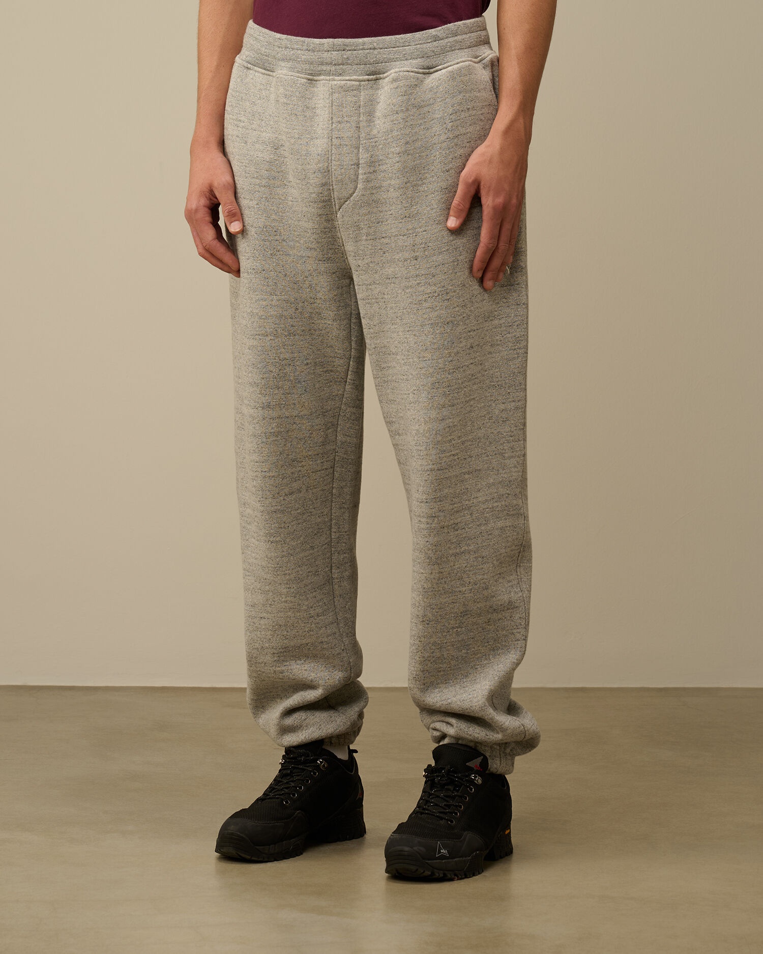 Japanese Mélange Fleece Logo Sweatpants - 2