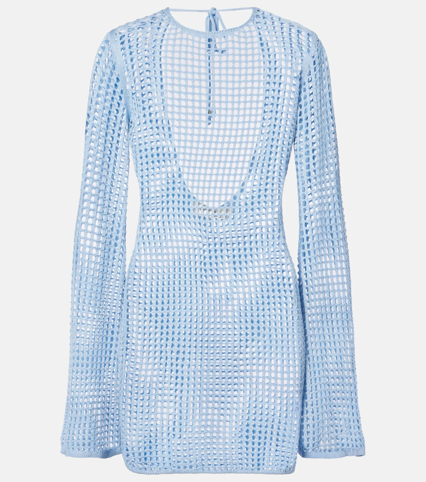 Serena open-knit minidress - 1
