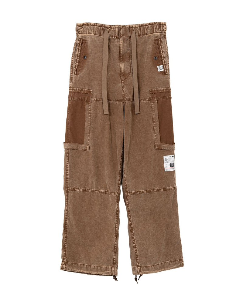 Cotton Satin Cargo Pants 27