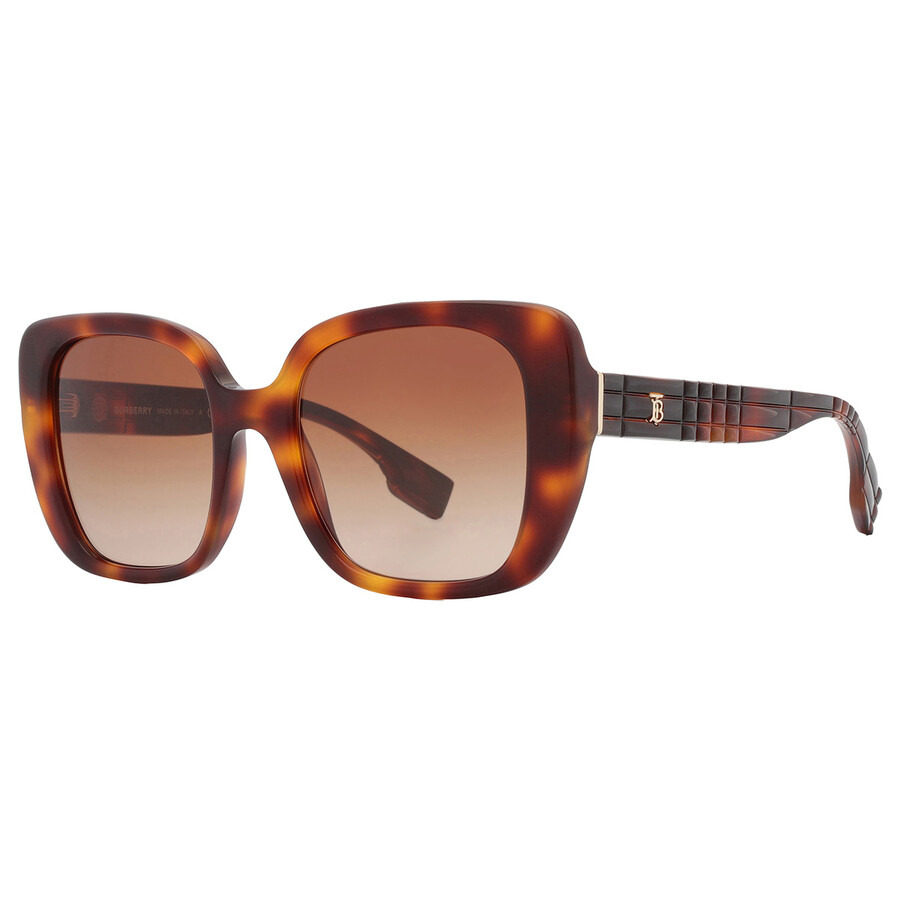 Burberry Helena Brown Gradient Square Ladies Sunglasses BE4371 331613 52 - 3
