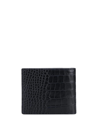 Montblanc crocodile-embossed bi-fold wallet outlook