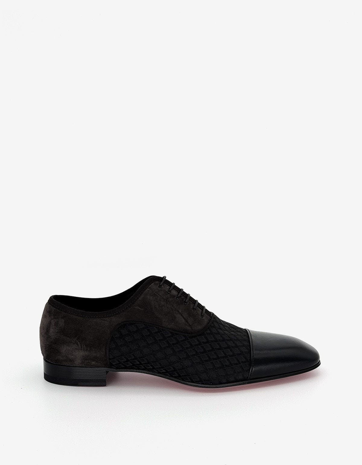 Christian Louboutin Greggo Flat Jacquard Black Shoes - 2