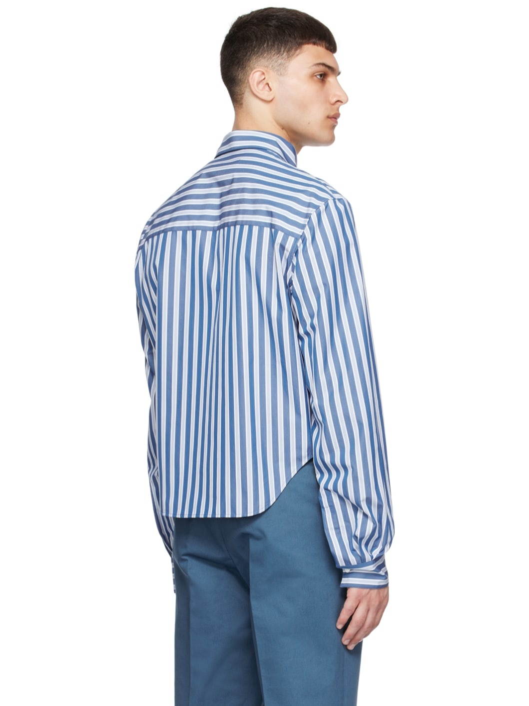 Blue Striped Shirt - 3