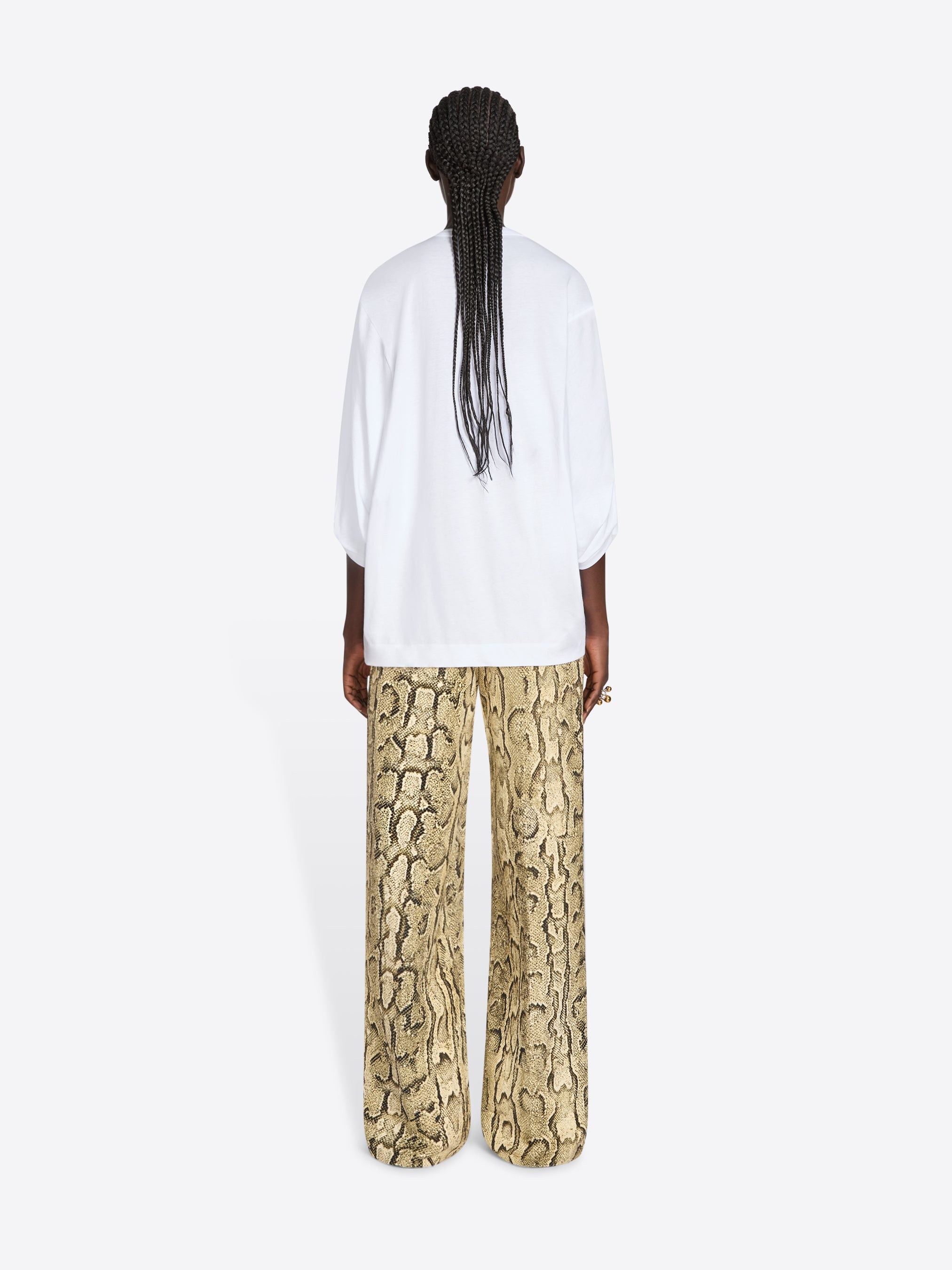 BALLOON SLEEVES TEE - 4