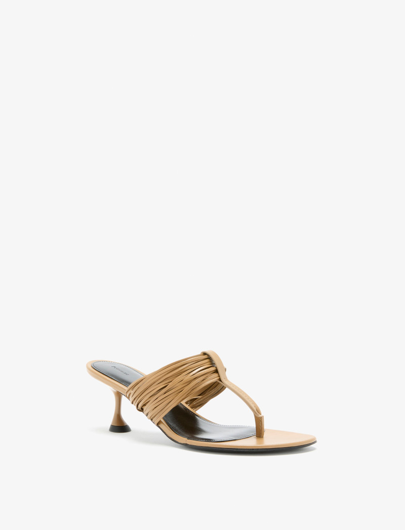 Cable T-Strap Sandals 2