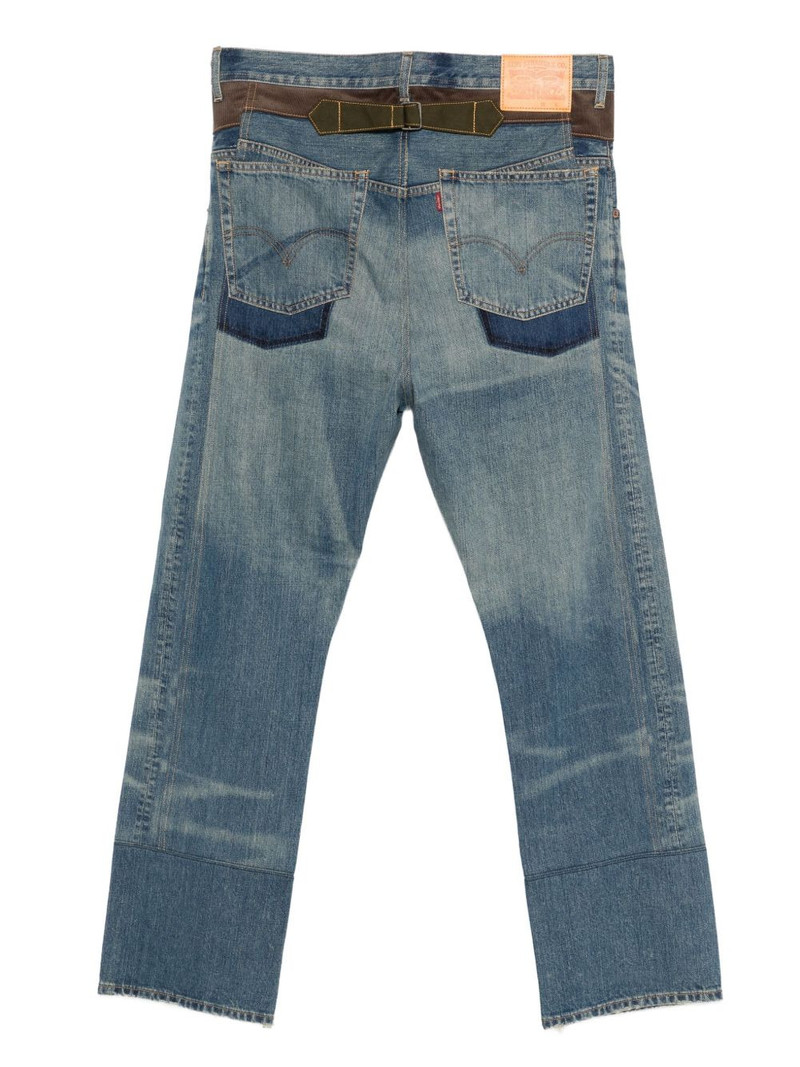 Junya Watanabe MAN x Levis panelled jeans outlook