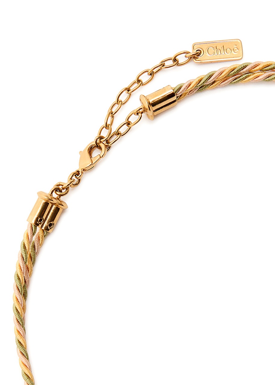 Chloe The Chloé Plage Logo Necklace - 4